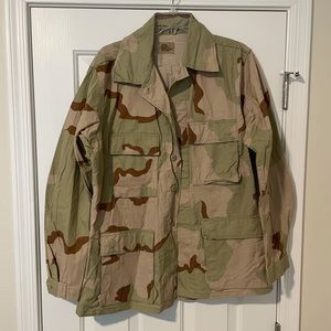 Desert Camo Military Jacket